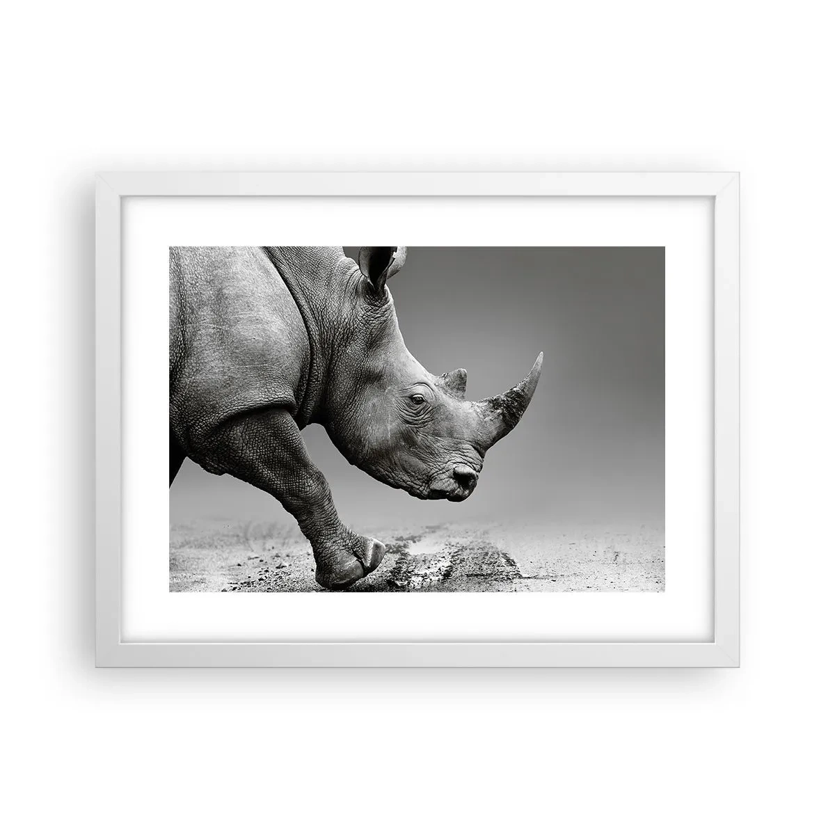 Poster în ramă albă - O forță de neoprit - 40x30 cm