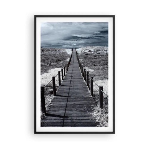 Poster în ramă neagră - Spre țărm - 61x91 cm