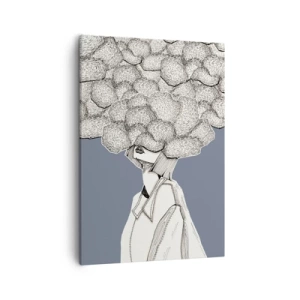 Tablou pe pânză - Cu capul în nori - 50x70 cm