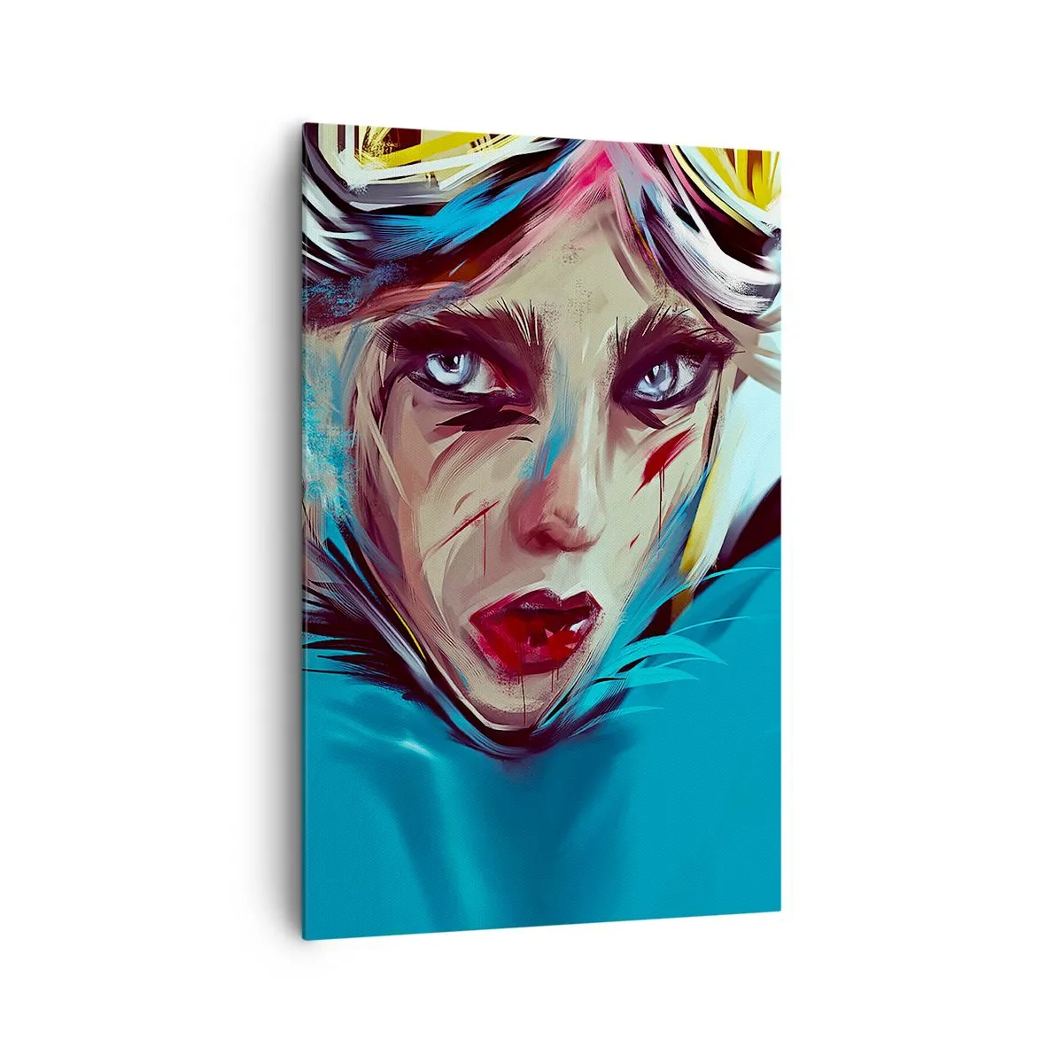 Tablou pe pânză - Războinica de drum - 80x120 cm