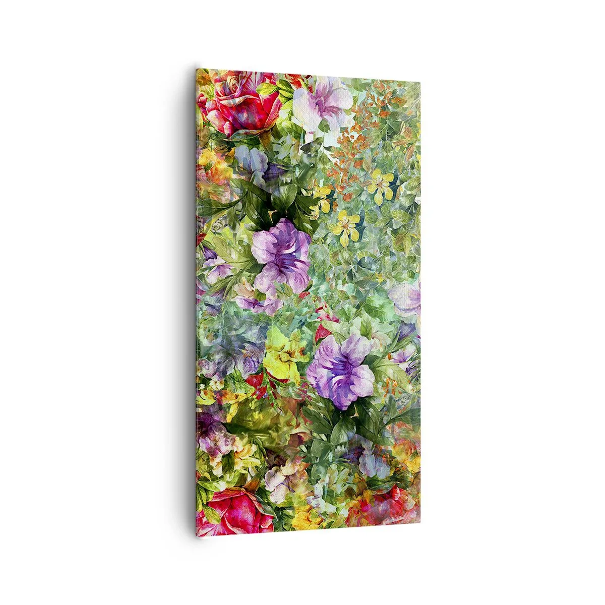 Tablou pe pânză - Să ne pierdem în flori - 65x120 cm