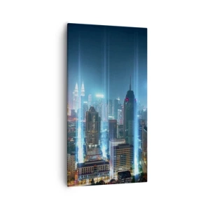 Tablou pe pânză - Prin Berlin spre cer - 55x100 cm