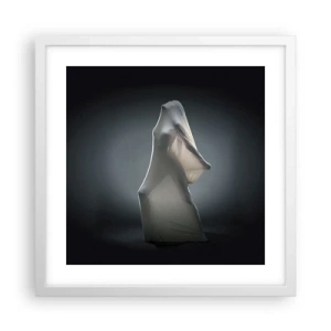 Poster în ramă albă - Dorințe ascunse - 40x40 cm