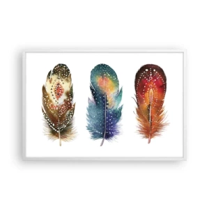 Poster în ramă albă - Ritualuri, rituri, mistere - 91x61 cm