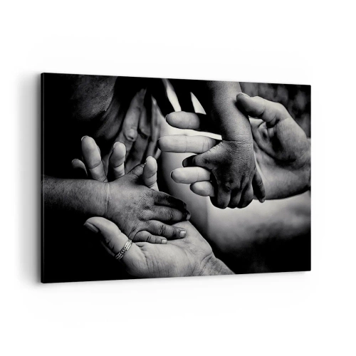 Tablou pe pânză - A fi om - 100x70 cm