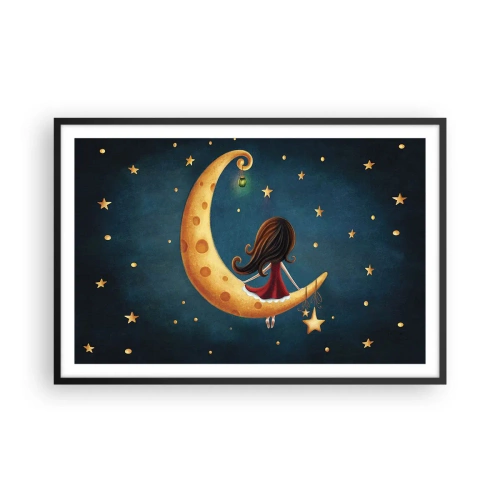 Poster în ramă neagră - A fost odată ca niciodată... - 91x61 cm