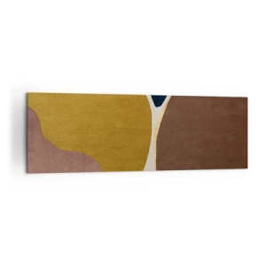 Tablou pe pânză - Abstracție - un loc în spațiu - 160x50 cm