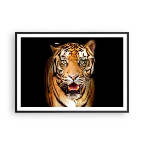 Poster în ramă neagră - Sălbăticia inimii - 100x70 cm