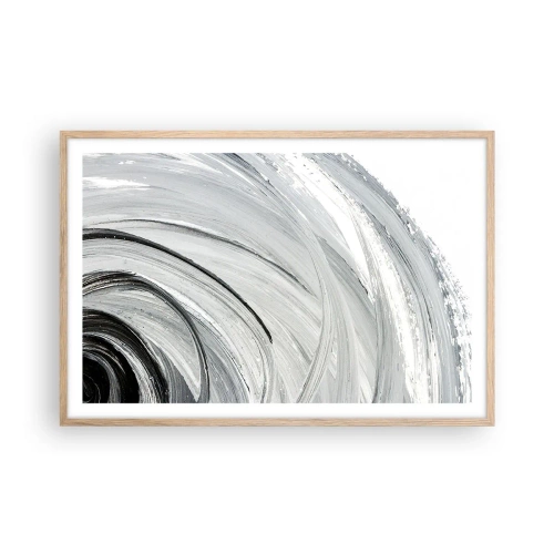 Poster în ramă de stejar deschis - Compoziție orbitală - 91x61 cm