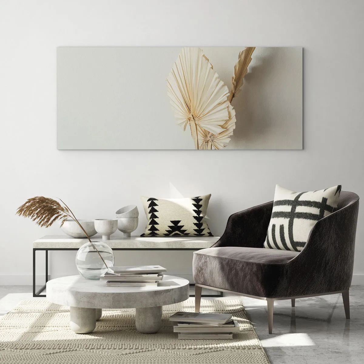 Tablou pe sticlă - Când este nevoie de ușurare - 100x40 cm