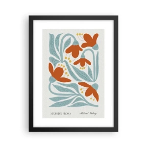 Poster în ramă neagră - Spre pământ, spre soare - 30x40 cm