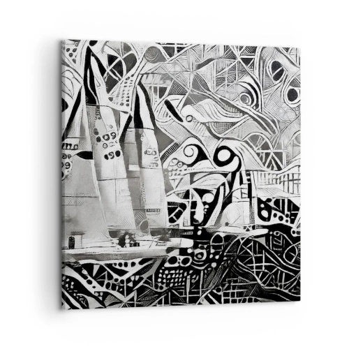 Tablou pe pânză - Între valuri - 50x50 cm