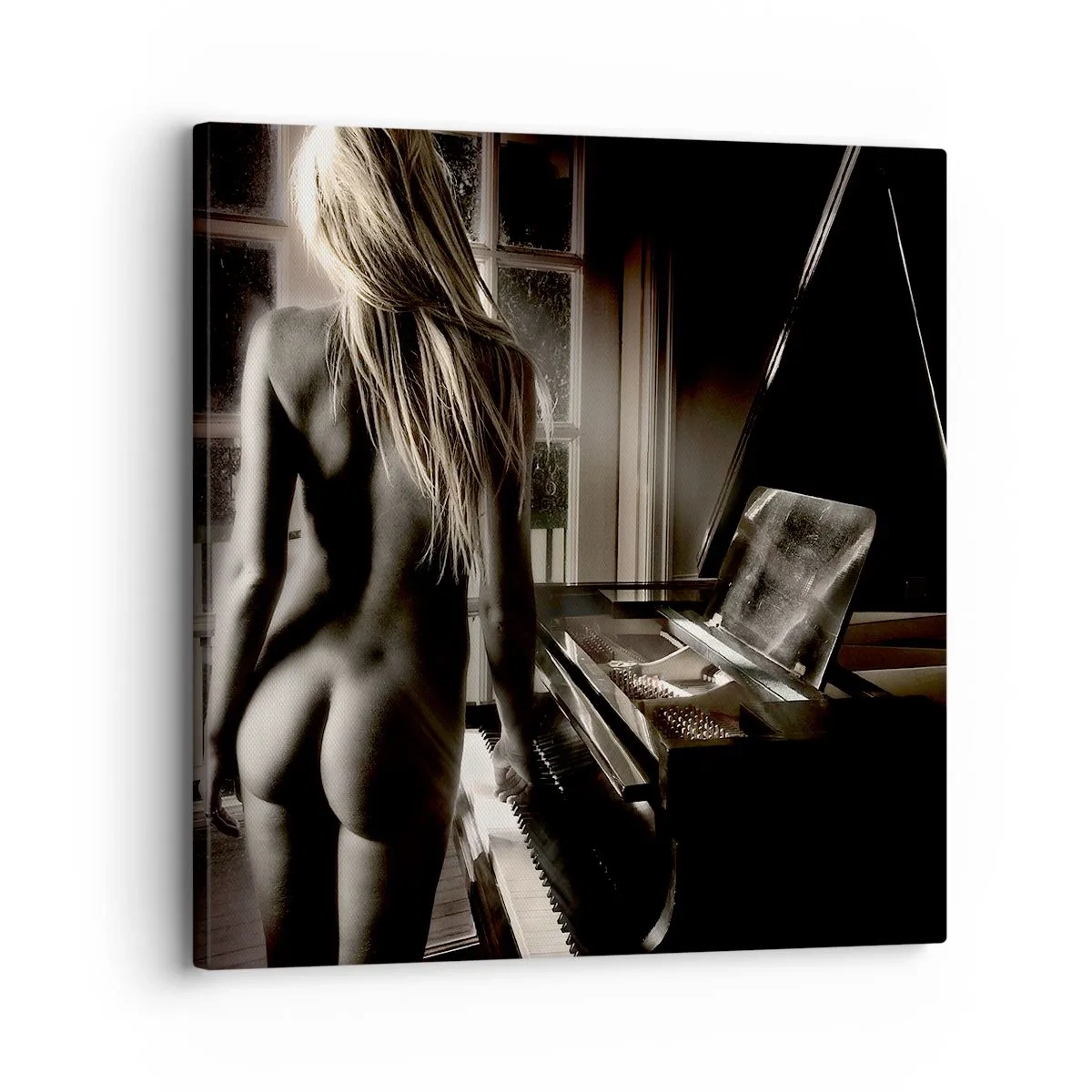 Tablou pe pânză - Armonia perfectă a serii - 30x30 cm