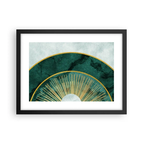 Poster în ramă neagră - Un alt sistem solar - 40x30 cm