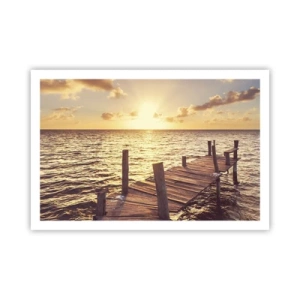 Poster - Tărâmul de aur al blândeții - 91x61 cm