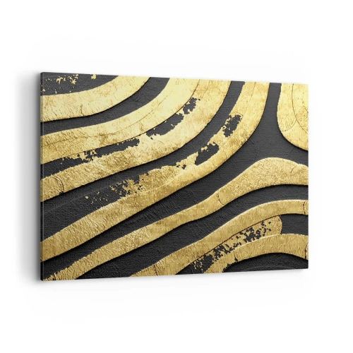 Tablou pe pânză - Totul curge - 100x70 cm