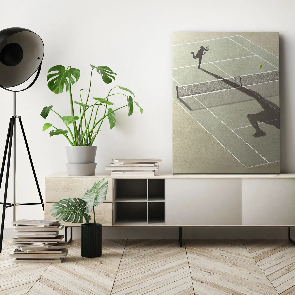 Tablou pe pânză - Învinge-te pe tine însuți - 65x120 cm