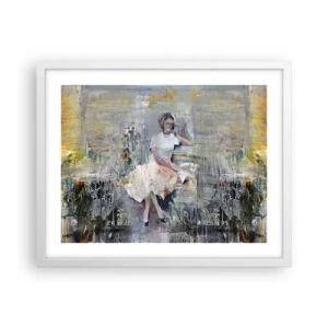 Poster în ramă albă - Clasică și modernă - 50x40 cm