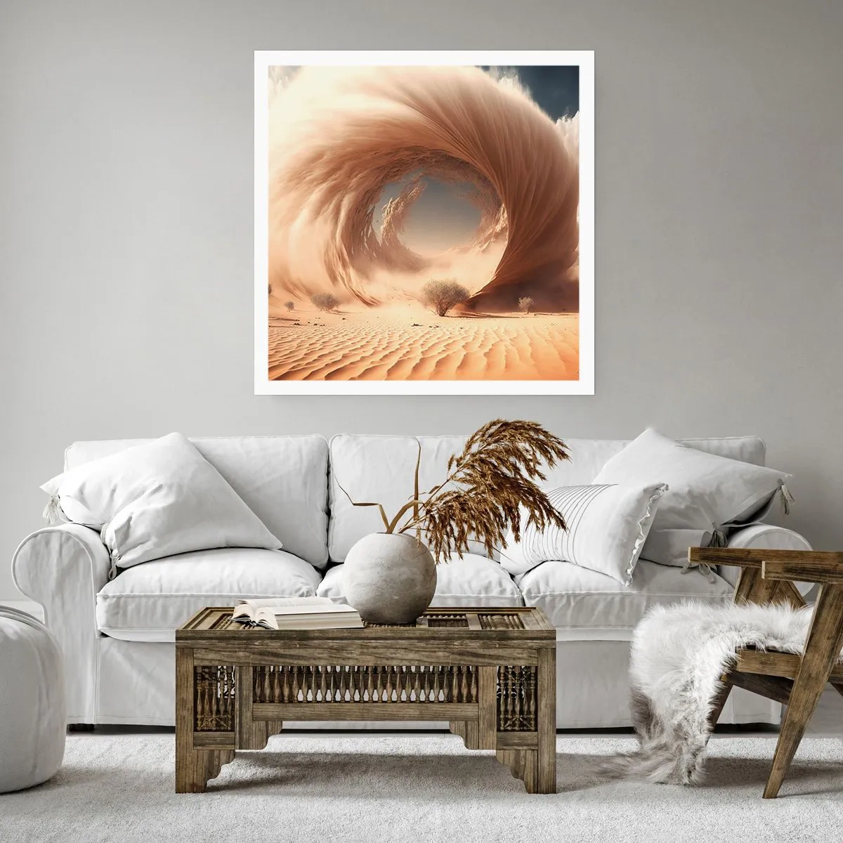 Poster - Portal deschis - 40x40 cm