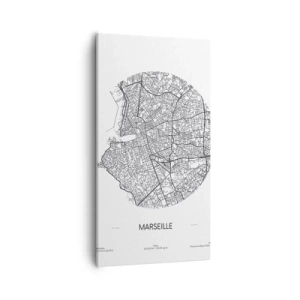 Tablou pe pânză - Anatomia Marsiliei - 55x100 cm
