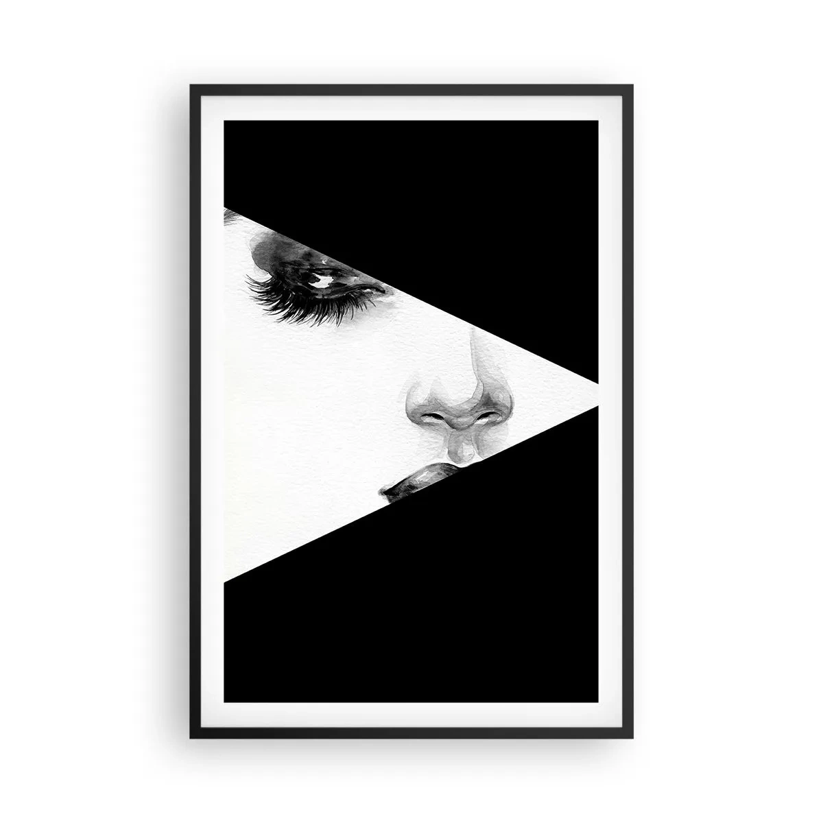 Poster în ramă neagră - Mereu nedescoperită - 61x91 cm
