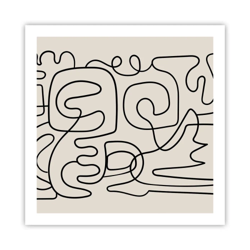 Poster - Pe traseu - 60x60 cm