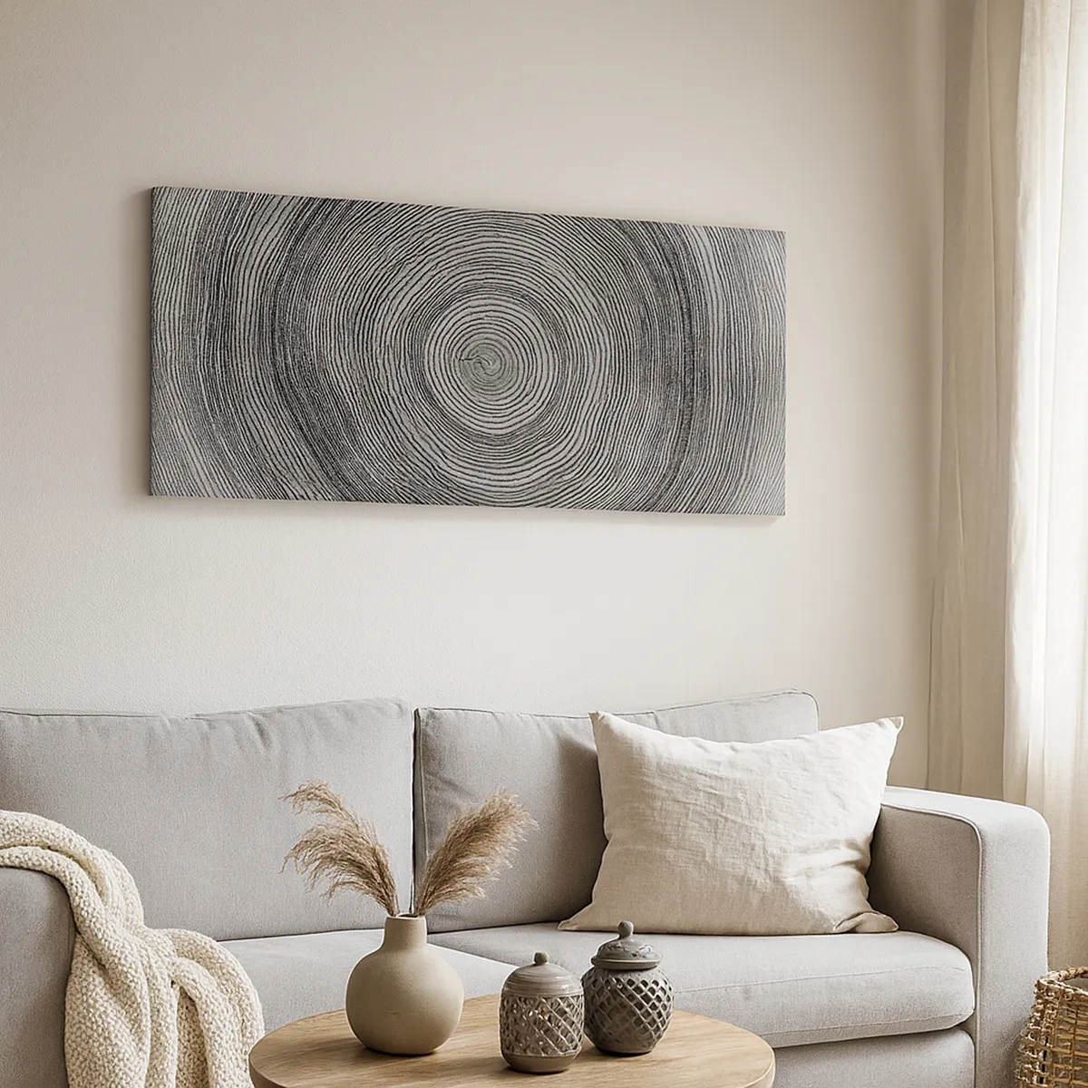 Tablou pe pânză - Un semn al vremurilor - 30x30 cm