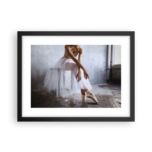 Poster în ramă neagră - Înainte ca luminile rampei să strălucească - 40x30 cm