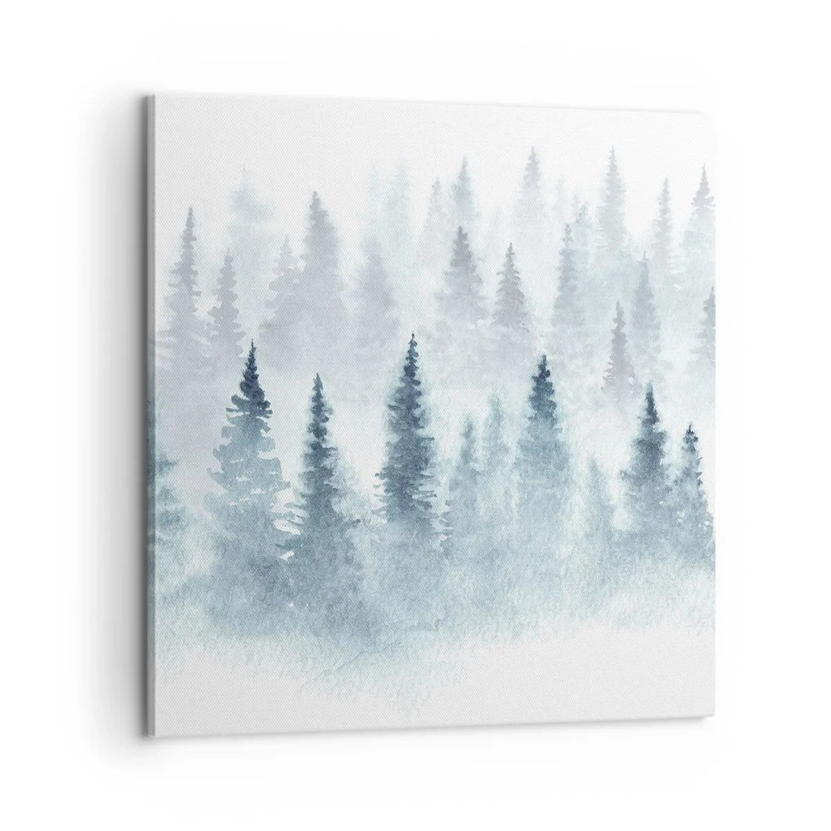 Tablou pe pânză - Înfășurate în ceață - 60x60 cm