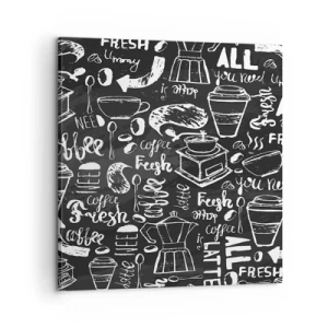 Tablou pe pânză - All you need is… - 60x60 cm