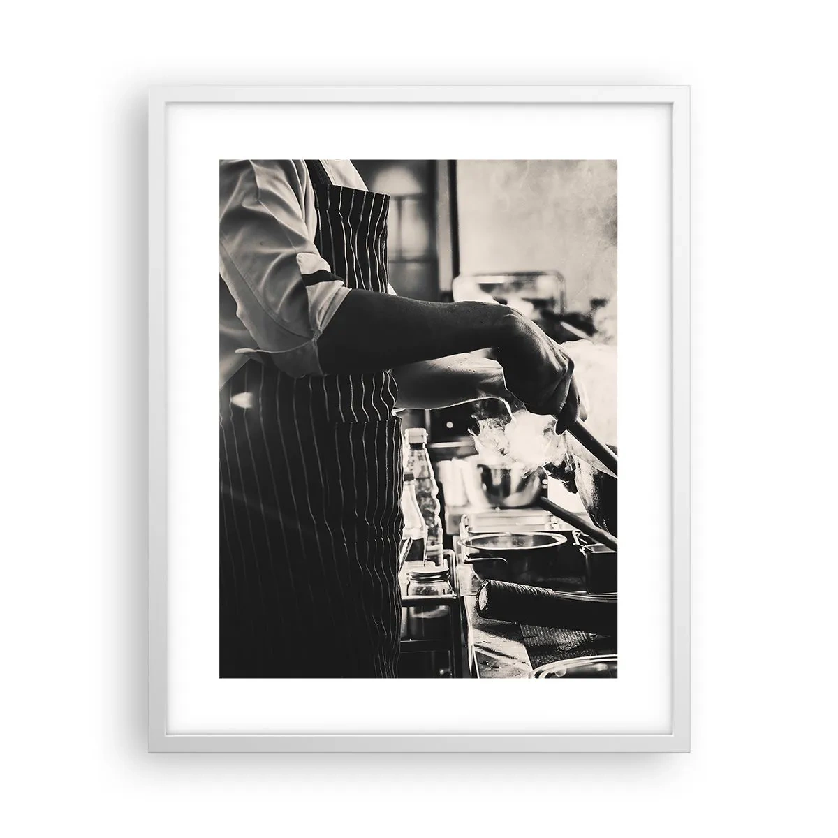 Poster în ramă albă - Alchimia aromelor - 40x50 cm