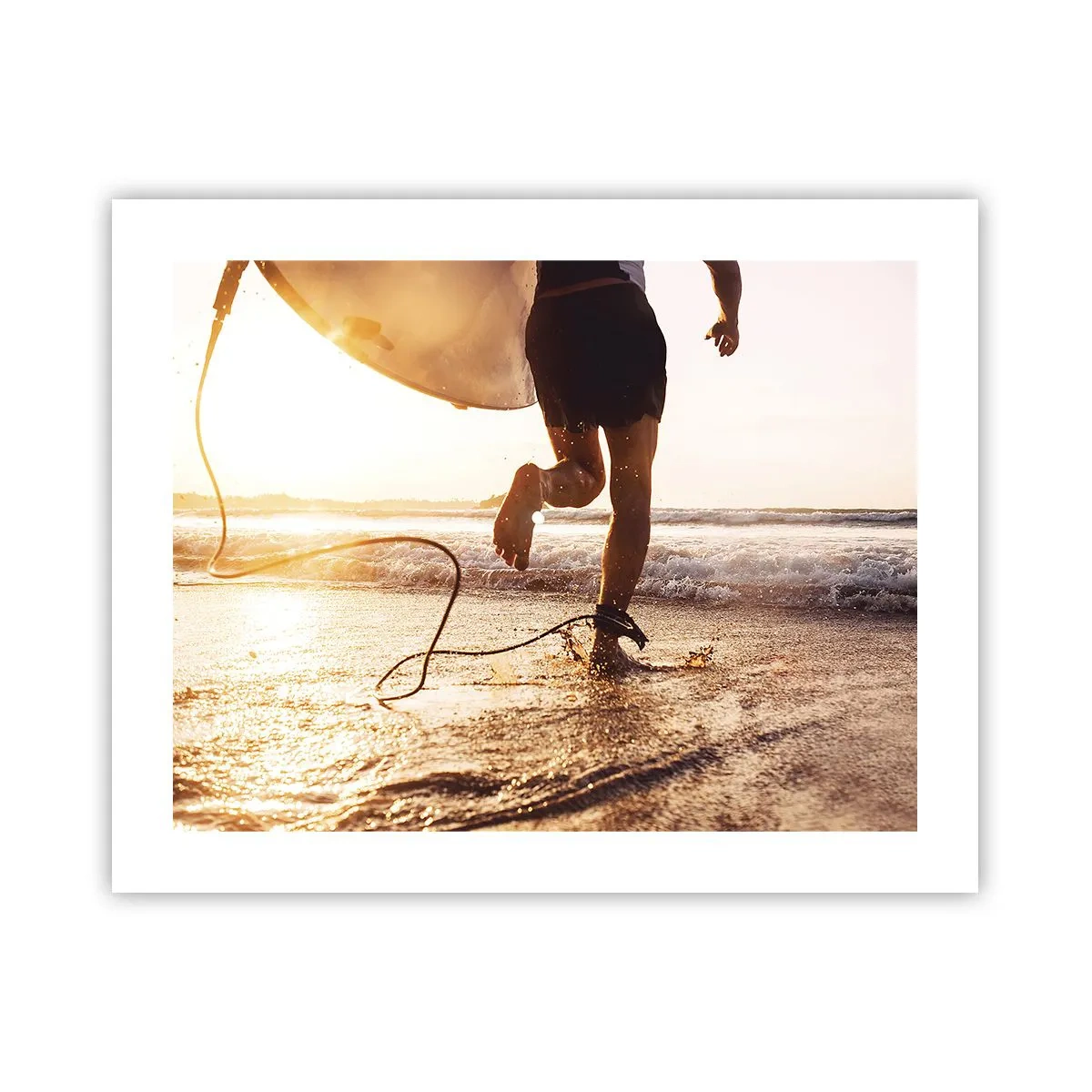 Poster - Pentru a întâmpina valul - 50x40 cm