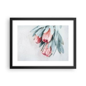 Poster în ramă neagră - Rușinate de propria lor frumusețe - 40x30 cm
