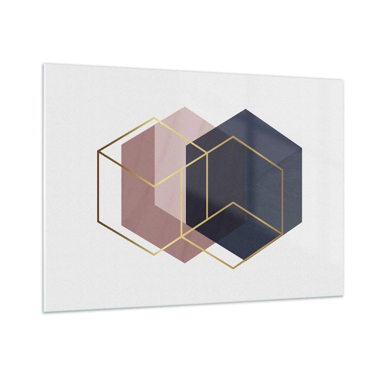 Tablou pe sticlă - Puterea simplității - 100x70 cm