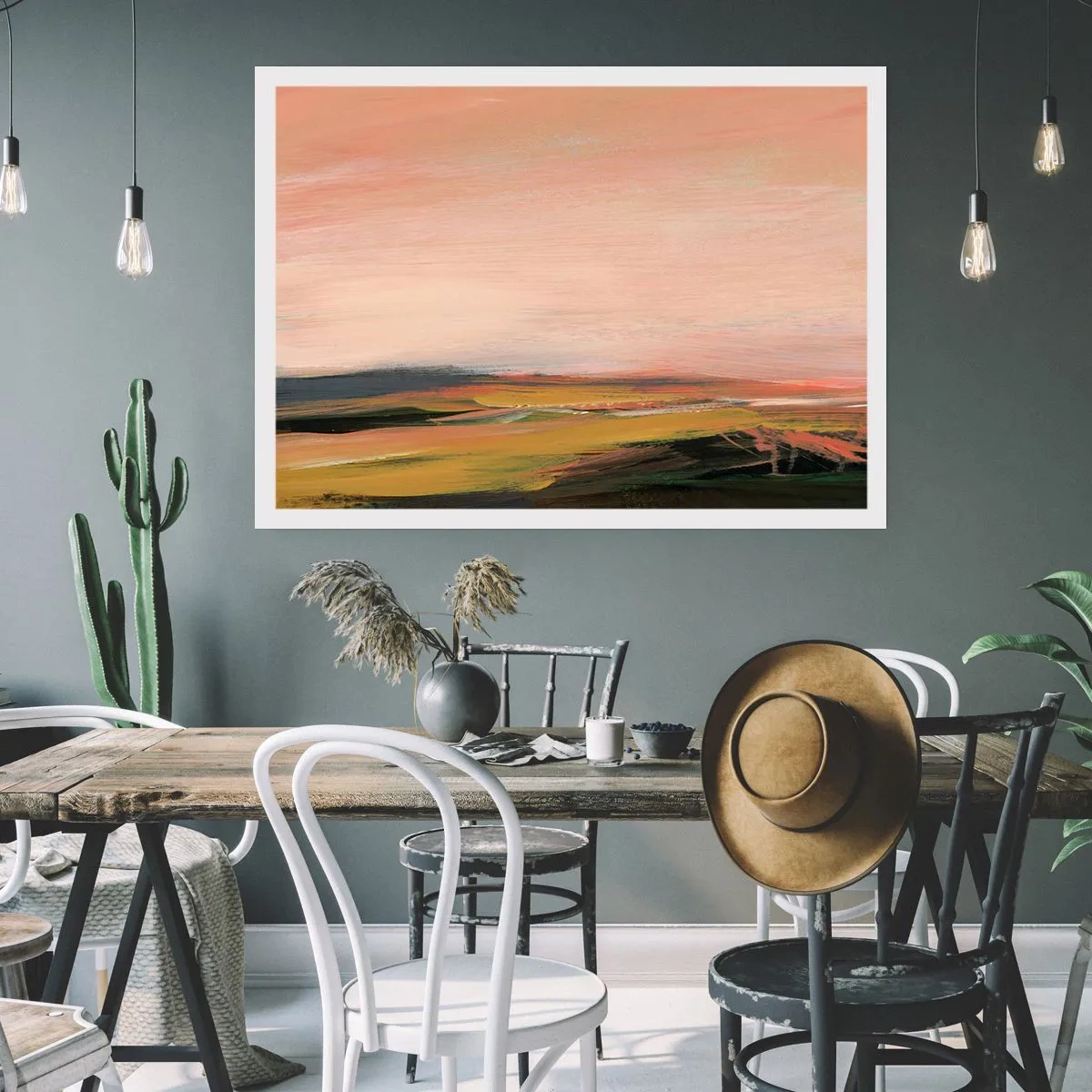 Poster - Tonalitatea de roz - 40x30 cm