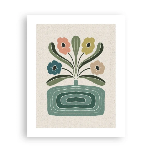 Poster - Buchet simetric - 40x50 cm