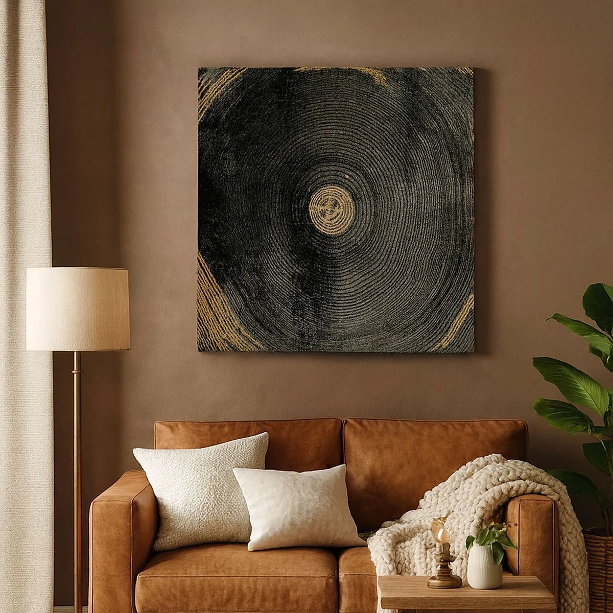 Tablou pe pânză - Schimbare și persistență - 30x30 cm