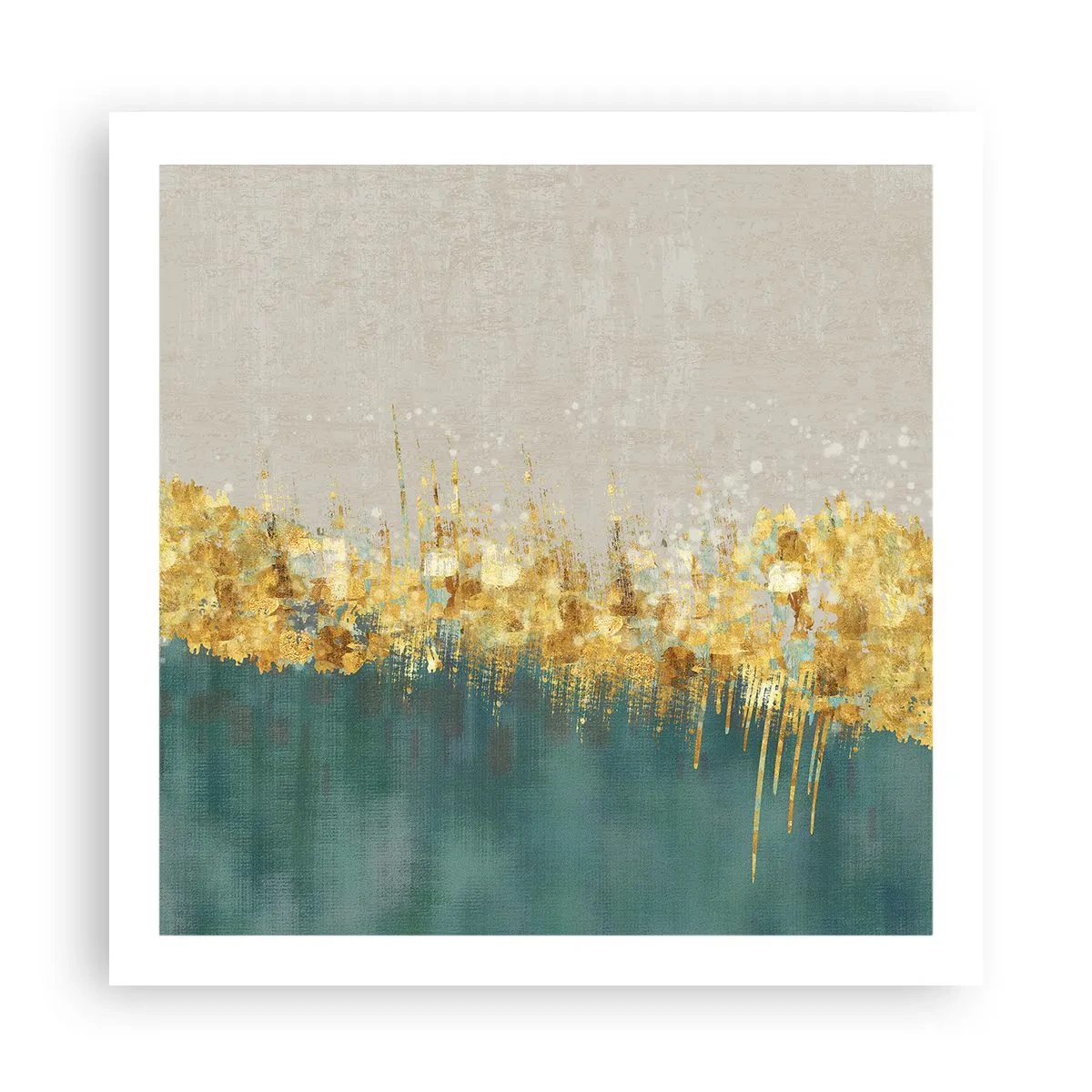Poster - Frontiera de aur - 60x60 cm