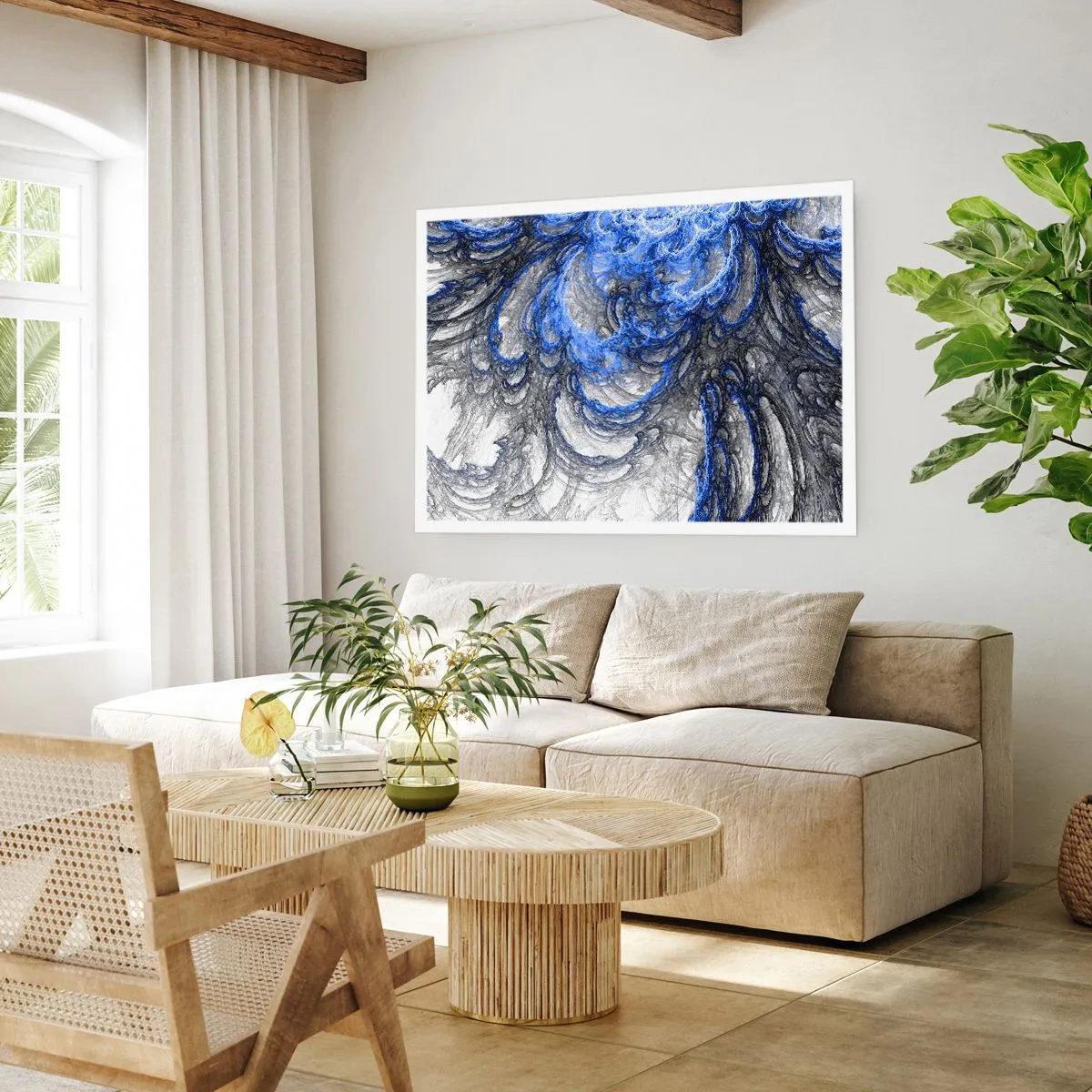Poster - Nașterea unui val - 70x50 cm