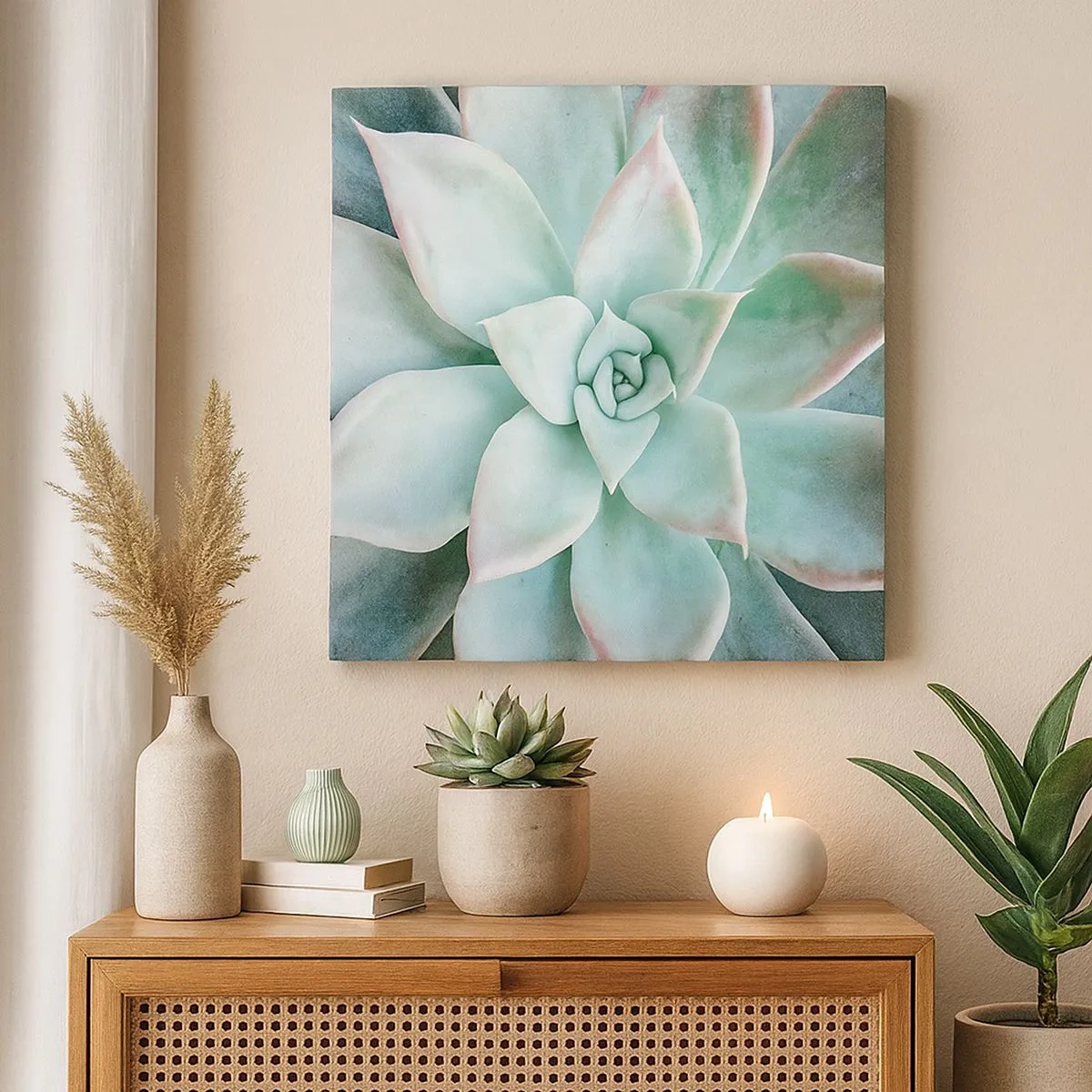 Tablou pe pânză - Inima deșertului - 30x30 cm