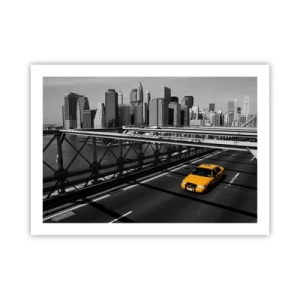 Poster - Culorile marelui oraș - 70x50 cm