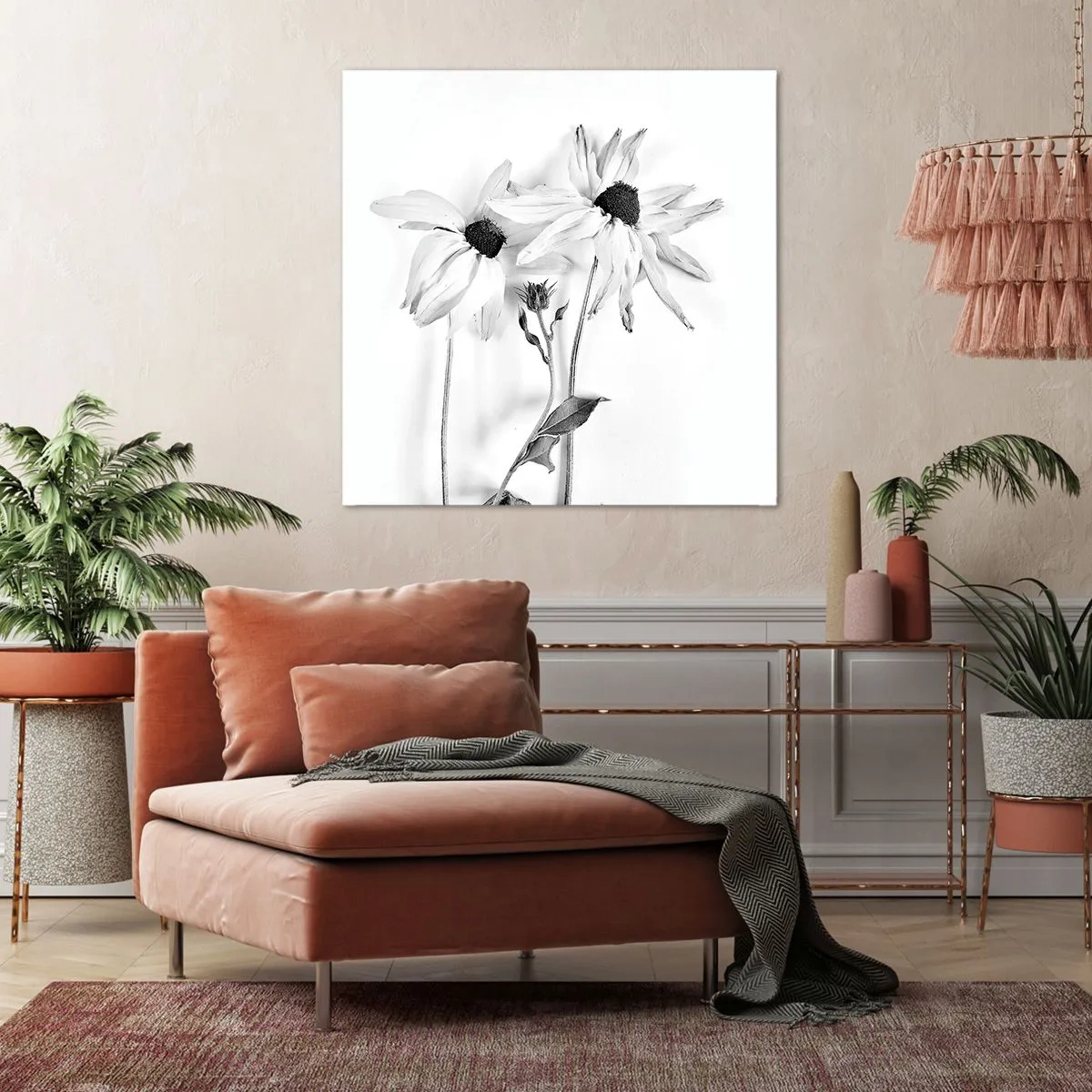 Tablou pe pânză - Nimeni nu vrea să fie singur - 50x50 cm