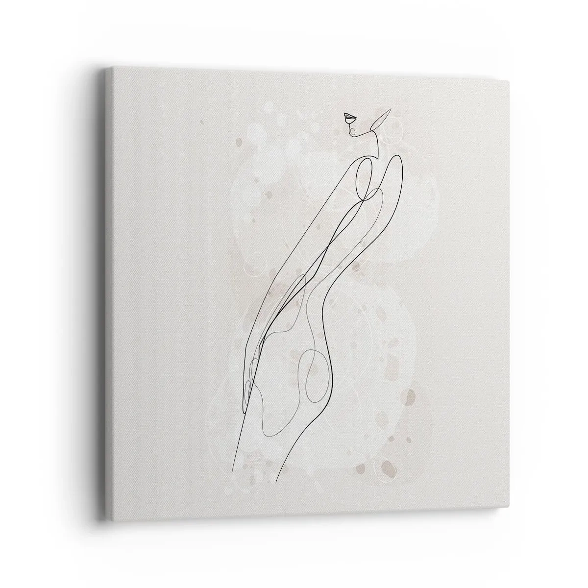 Tablou pe pânză - Să rătăcești cu privirea - 40x40 cm