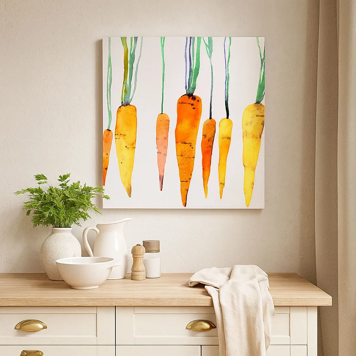 Tablou pe pânză - Frumusețea banalității - 30x30 cm