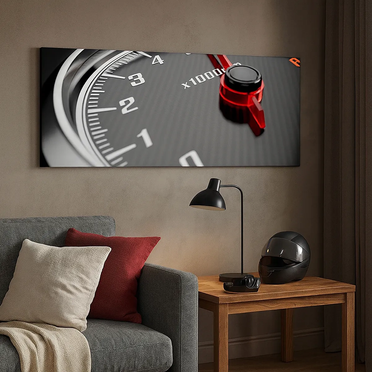 Tablou pe pânză - Bag-o în viteză! - 30x30 cm