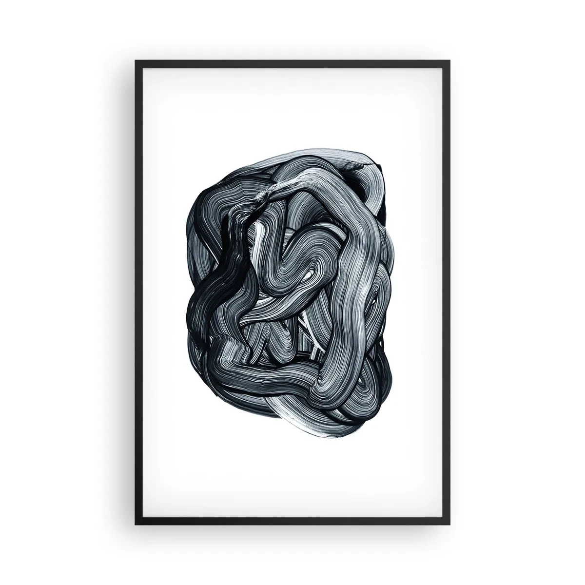 Poster în ramă neagră - Nu este atât de simplu - 61x91 cm