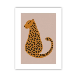 Poster - Modelul leopard este tot timpul la modă - 30x40 cm