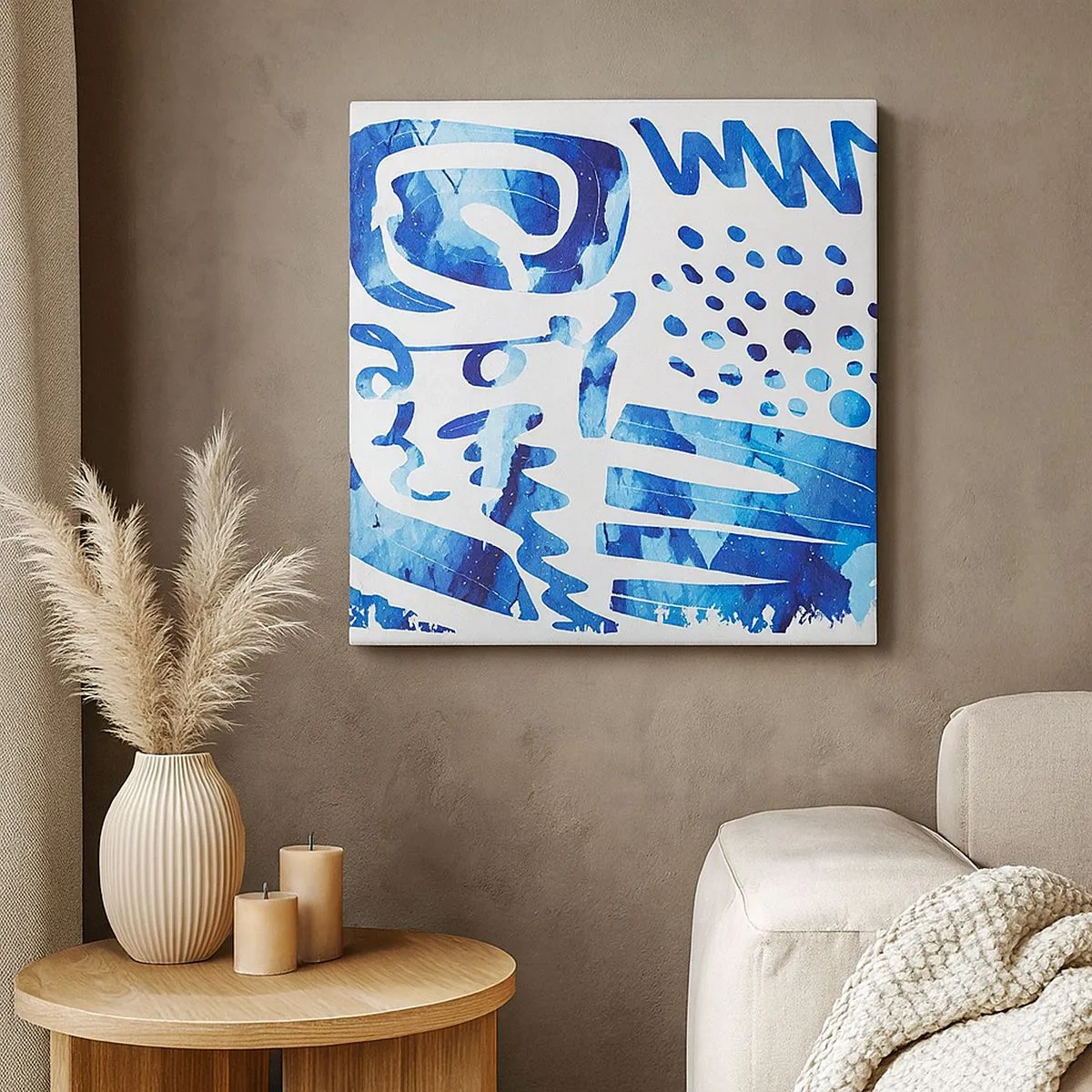 Tablou pe pânză - Înapoi la rădăcini - 30x30 cm