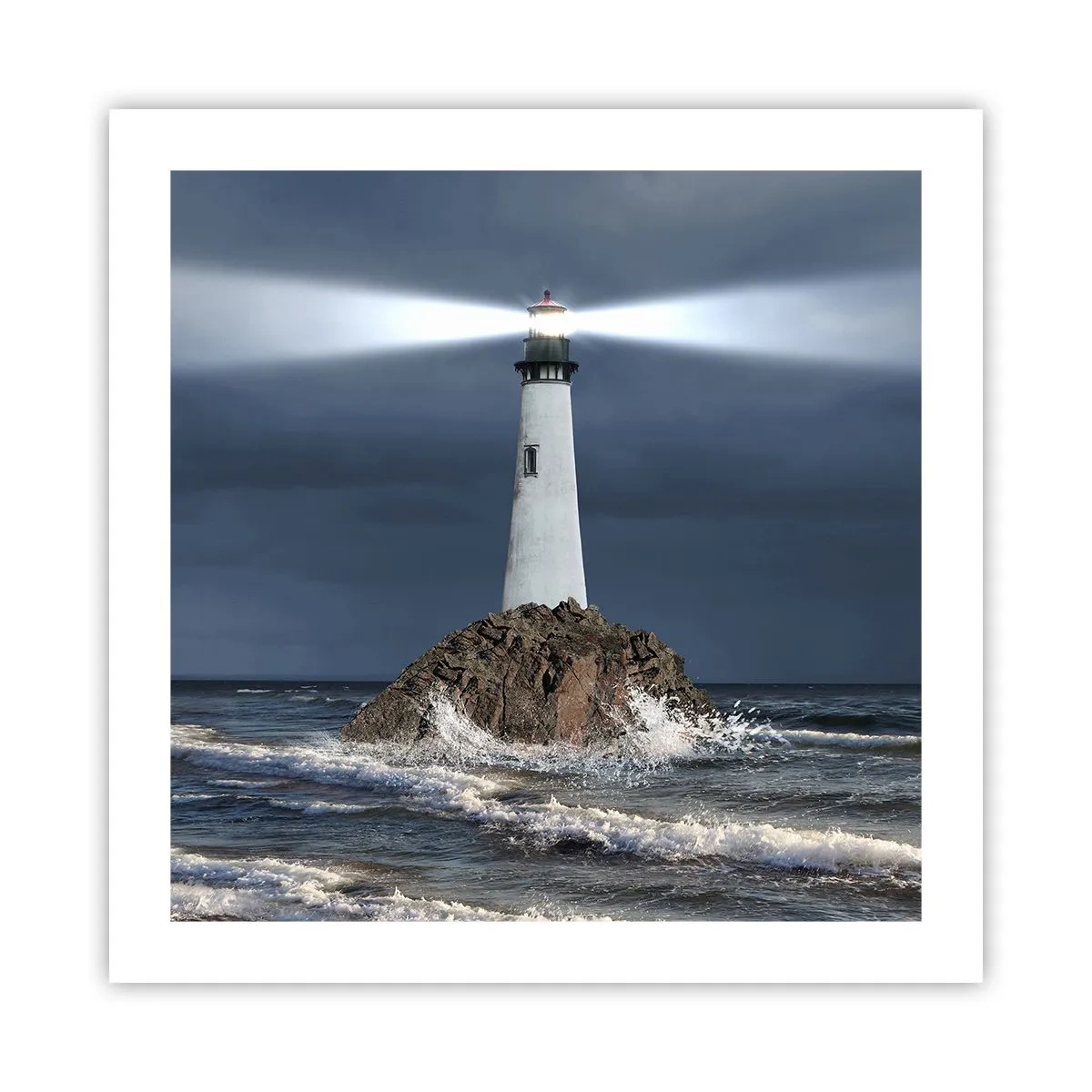 Poster - Aici... aici...! - 50x50 cm