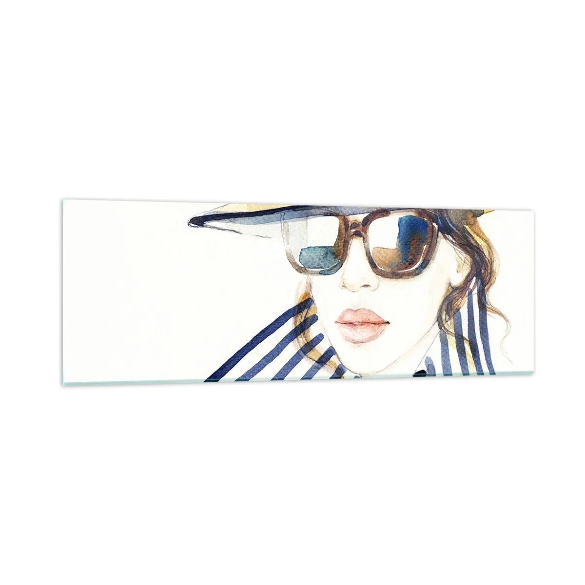 Tablou pe sticlă - Bun venit la Florida! - 90x30 cm